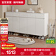 全友家居 現代極簡(jiǎn)風(fēng)家具鞋柜家用靠墻大容量?jì)ξ锸占{柜入戶(hù)玄關(guān)柜子
