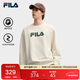 FILA斐樂(lè )官方情侶款套頭衛衣2025秋季休閑寬松針織長(cháng)袖上衣