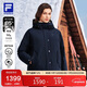 FILA 斐樂(lè )官方女士羽絨服2025冬季健身運動(dòng)寬松連帽保暖外套