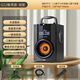 索愛(ài) Q22 無(wú)線(xiàn)藍牙音箱手提戶(hù)外大音量廣場(chǎng)舞3d環(huán)繞音響插卡播放器收音機鬧鐘提便攜式地攤擺攤喇叭 Q22暢聽(tīng)版黑色-3英寸標配 索愛(ài)SOAIY