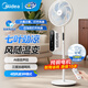 美的（Midea）電風(fēng)扇家用落地扇可調節立式風(fēng)扇客廳臥室遙控搖頭大風(fēng)量電扇輕音送風(fēng)大風(fēng)力循環(huán)通風(fēng)涼風(fēng)降溫 【強勁清涼 爆款推薦】SAI35AS