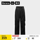 蕉內（Bananain）熱皮5系女士工裝闊腿長(cháng)褲子休閑運動(dòng)褲秋冬季加厚加絨寬松女裝