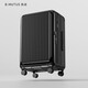 執古2026新款側開(kāi)行李箱鋁框密碼登機箱男日乃本剎車(chē)飛機輪旅行拉桿箱 黑武士【日乃本剎車(chē)輪，鋁框一體深倉】 20英寸 【前側開(kāi)蓋登機箱3-5天出行】