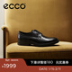 愛(ài)步（ECCO）皮鞋男 牛皮商務(wù)正裝鞋男士婚鞋男鞋亮面皮鞋 里斯622104 黑色62210401001 41