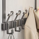 八海鳥(niǎo)門(mén)后掛鉤衣服掛架臥室掛衣架壁掛墻上免打孔浴室置物收納