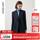 朗姿【Basic衣櫥】羊毛正裝氣質(zhì)西服女秋秋新款西裝外套設計感 暮色藏藍色4 L