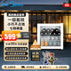 美的（Midea）95升家用客廳辦公室冷藏柜冰吧立式玻璃門(mén)茶葉飲料水果蔬菜保鮮柜囤貨小型冰箱JC-98GM(E)  45升【白色/一級能效】