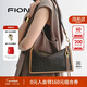 菲安妮（FION）2025新款莫相離經(jīng)典老花枕頭包女包出行單肩斜挎包新年禮物