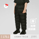 保姆鵝 兒童羽絨褲寶寶羽絨褲男童女童外穿羽絨褲羽絨內膽褲[NM2173] 炭黑 120