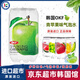 OKF韓國進(jìn)口青蘋(píng)果味氣泡水350ml蘇打水果味碳酸飲料網(wǎng)紅汽水罐裝