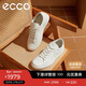 愛(ài)步（ECCO）百搭男鞋 經(jīng)典系帶小白鞋軟底休閑鞋 柔酷系列582404 白色41