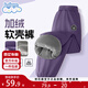 班尼路童裝女童加絨褲子兒童工裝褲秋冬戶(hù)外一體絨休閑褲2025新款長(cháng)褲 紫 150