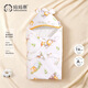 媽媽果嬰兒包被春秋純棉新生兒抱被a類(lèi)產(chǎn)房包單寶寶用品四季夏季薄款a類(lèi) 春秋7A抗菌【里層純棉】福瑞萌熊