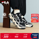 斐樂(lè )FILA兒童童鞋2025年冬季新款男女中大童運動(dòng)鞋子籃球鞋jagger 黑/鐵銹灰-BA 39