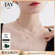 Jay雙層疊戴金豆豆項鏈女鎖骨鏈毛衣裝飾品送女友新年禮物 豆豆項鏈（長(cháng)度可調節）