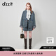 DZZIT地素牛仔絎棉短褲秋冬復古丹寧女 藍色 M