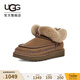 UGG秋季女士時(shí)尚舒適純色平底保暖茸茸短靴懶人毛毛鞋 1158224 HCK | 胡桃木色 39 鞋款偏小，建議拍大一碼