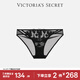 維多利亞的秘密（Victoria's Secret）輕薄網(wǎng)紗花卉刺繡三角褲比基尼內褲女