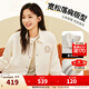 安踏（ANTA）關(guān)曉彤同款棒球服| 女冬季加厚復古學(xué)院風(fēng)外套休閑上衣162548709N 象牙白-1 【加絨保暖】 XL (女175)