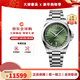 浪琴手表男 新款康卡斯系列經(jīng)典悅動(dòng)自動(dòng)機械男表100米防水男士手表 41mm綠盤(pán)鋼帶L3.830.4.02.6