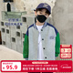 左西童裝男童棒球服外套秋裝2025新款兒童春秋款夾克洋氣韓版上衣 灰色【經(jīng)典百搭 挺括有型】 150 建議身高150cm左右
