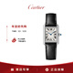 卡地亞（Cartier）坦克系列太陽(yáng)能機芯女表白盤(pán)皮帶29.5x22mmWSTA0119/0137禮物