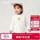 巴拉巴拉balaOne寶寶打底衫男童女童裝2025冬季半高領(lǐng)t恤嬰兒209425100201
