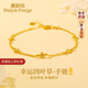 戴銀坊四葉草手鏈女生鍍金手鏈女款2026新款母親節送媽媽生日送女友老婆 【輕奢原創(chuàng  )】幸運四葉草手鏈*品牌禮盒+禮袋