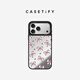 CASETIFY 金屬幻想系列 金屬粉色蝴蝶結 適用于iPhone17/16/15 Pro/Max 鏡面Magsafe手機殼 鏡面黑框Magsafe iPhone 17 Pro Max