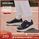 斯凱奇（Skechers）新年禮物健步鞋女鞋2025冬一腳蹬寬楦運動(dòng)鞋休閑健步鞋125842