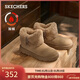 斯凱奇（Skechers）靴子女鞋2025新款秋冬季中幫靴加絨保暖雪地靴百搭棉鞋169100