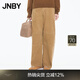 江南布衣（JNBY）【商場(chǎng)同款】25秋新品休閑褲女寬松燈芯絨工裝褲5P9E11320 253/茶卡其 S