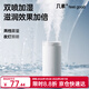 幾素桌面加濕器迷你臥室宿舍床頭家用空氣加濕器車(chē)載加濕器無(wú)線(xiàn)usb充電便攜純凈加濕送女男友生日禮物 白色插電款【4根濾芯+雙倍健康加濕】