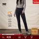Levi's李維斯冬暖系列女士721修身高腰美式復古cleanfit牛仔褲 黑色 26 (28)