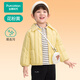 全棉時(shí)代（PurCotton）厚款棉服男女童幼童秋冬外套童裝棉衣秋衣兒童 【易去污款】花粉黃(男童) 120