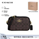 蔻馳（COACH）【品牌直供】女包便攜單肩斜挎包小包相機包手機包禮物女圣誕禮物 深棕色CQ874 IMAA8