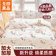無(wú)印良品一次性床品四件套旅行用品必備床上用品雙人款-郁金香*3包