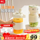 利仁（Liven）榨汁杯便攜式電動(dòng)榨汁機果汁機嬰兒輔食機 可碎冰 戶(hù)外隨行杯自動(dòng)清洗 高硼硅玻璃LLJ-A719