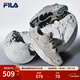 FILA斐樂(lè )女鞋跑步鞋情侶同款老爹鞋MARS火星鞋男鞋休閑運動(dòng)鞋 【女款】奶白/木薯粉-GT 36.5