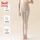 貓人打底褲連襪褲女高腰收腹提臀保暖褲秋冬加絨外穿壓力瘦腿褲連襪 燕麥-踩腳 1條 893(厚絨360克）（80-120斤）