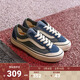 VANS范斯官方 Style 136 Decon VR3 SF水兵月藍側邊條紋情侶板鞋 藍色 37
