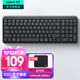羅技（Logitech）K251藍牙鍵盤(pán) 無(wú)線(xiàn)鍵盤(pán) 辦公鍵盤(pán)筆記本電腦手機Mac平板ipad鍵盤(pán) 數字鍵盤(pán)99鍵 緊湊型設計 帶支架 石墨黑