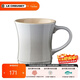 酷彩（Le Creuset） 炻瓷400毫升馬克杯子咖啡早餐辦公家用茶水杯麥片早餐杯陶瓷歐式 400ml馬克杯蠔灰色