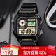 卡西歐手表 復古小方塊 運動(dòng)學(xué)生表 多功能持久電力防水男表 AE-1200WH-1B 十年電力