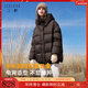 三彩2025冬季新款【90白鵝絨】連帽鵝絨服防水易打理羽絨服M 黑巧克力 非特白絨 M 160/84A