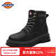 Dickies男士馬丁靴高幫時(shí)尚男靴百搭舒適透氣工裝靴 黑色    42   