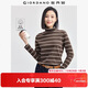 佐丹奴長(cháng)袖T恤女基礎款純棉套頭衫條紋高領(lǐng)打底衫女05324861