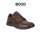 愛(ài)步（ECCO）休閑皮鞋男 牛皮運動(dòng)鞋緩震健步鞋 歐文511734 55738棕色 43