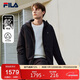 FILA斐樂(lè )官方男士羽絨服2025冬季時(shí)尚休閑基礎保暖連帽外套