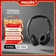 飛利浦（PHILIPS）頭戴式耳機藍牙耳機通話(huà)降噪學(xué)生耳機手機電腦通用蘋(píng)果華為小米安卓手機通用圣誕禮物H202黑